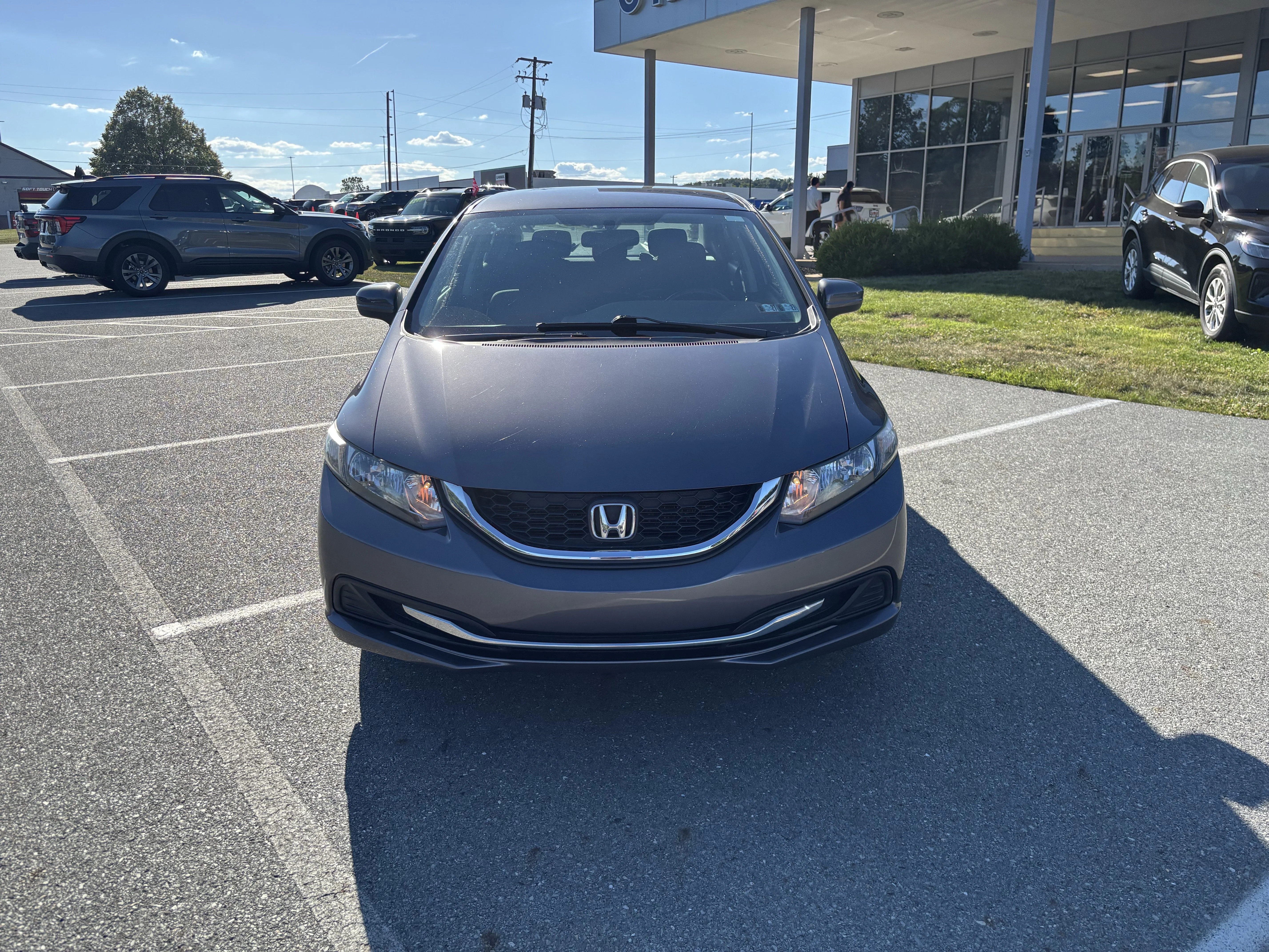 Used 2014 Honda Civic LX with VIN 2HGFB2F51EH502491 for sale in Columbia, PA
