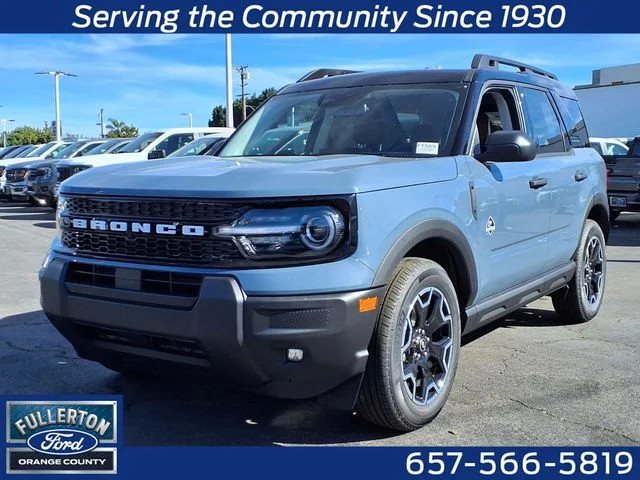 New 2026 Azure Gray Metallic Tri-Coat Ford Outer Banks image 1
