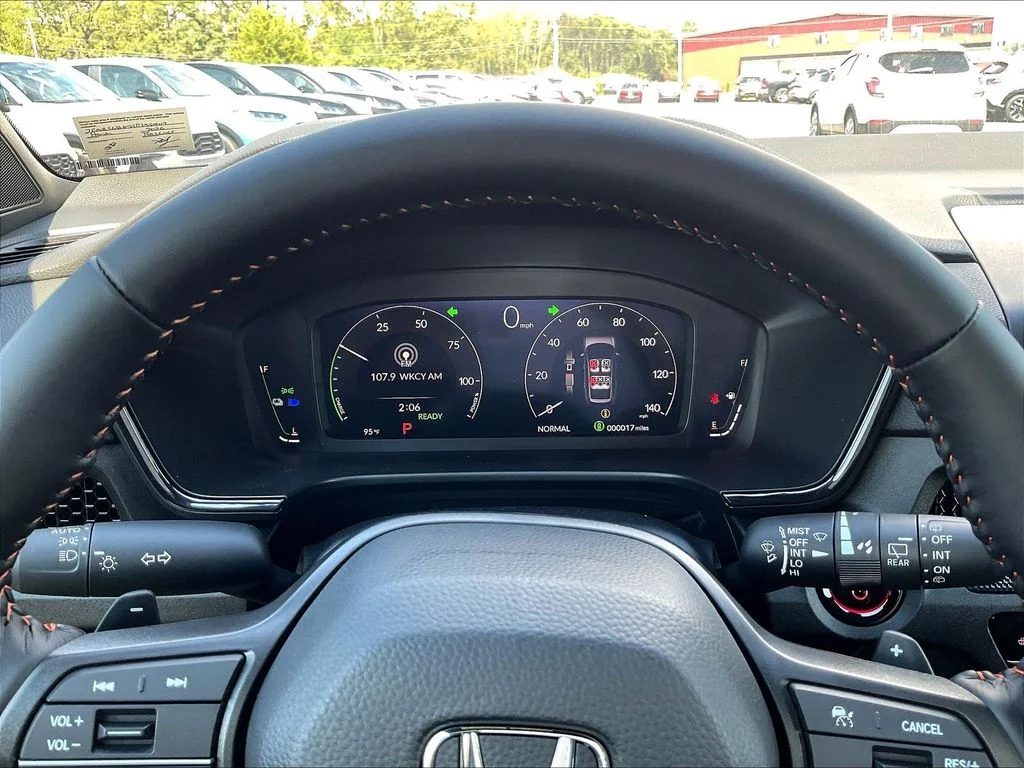 New 2026 Radiant Red Metallic Honda AWD Sport-L Hybrid image 14