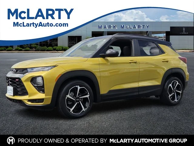 Used 2023 Yellow Chevrolet RS image 1