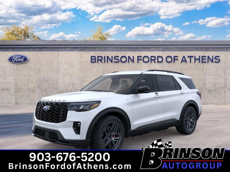 New 2026 Star White Metallic Tri-Coat Ford ST-Line image 1