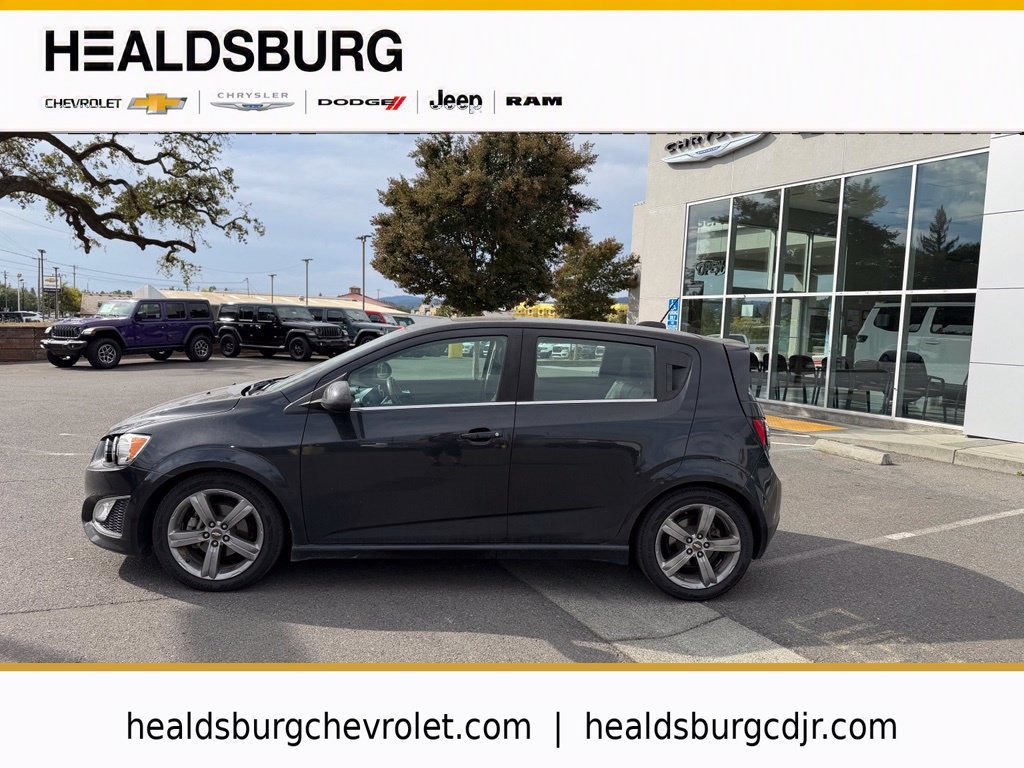 Used 2015 Chevrolet Sonic RS with VIN 1G1JG6SBXF4181460 for sale in Healdsburg, CA