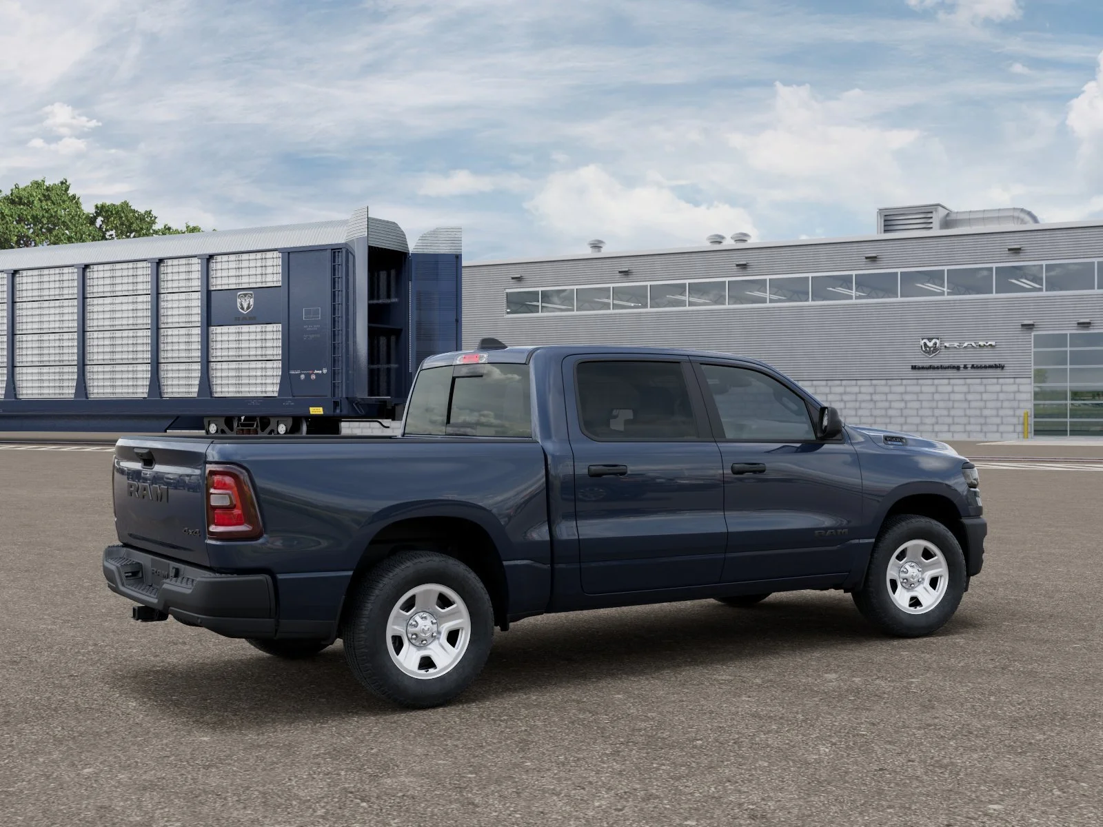 New 2026 Forged Blue Metallic RAM Tradesman image 4