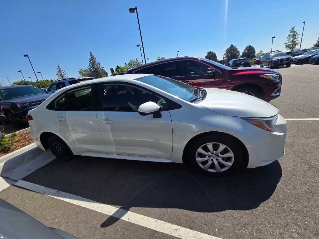 Used 2020 Blizzard Pearl Toyota LE image 16