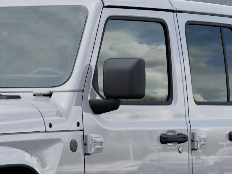 New 2025 Bright White Clear-Coat Exterior Paint Jeep Sahara image 51