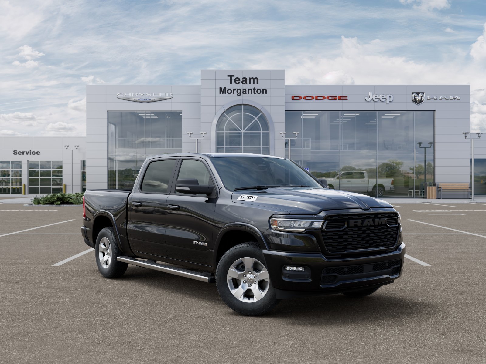 New 2026 Diamond Black Crystal Pearlcoat RAM Big Horn/Lone Star image 35