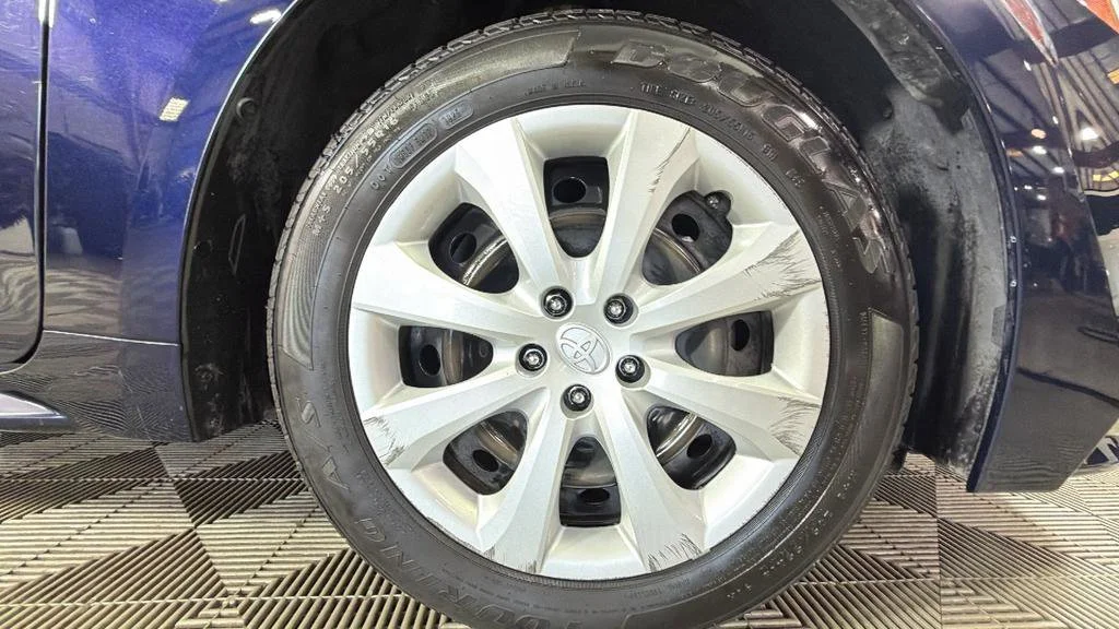 Used 2025 Blue Toyota Hybrid LE image 36