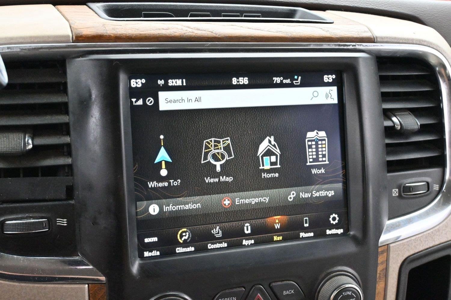 Used 2018 Bright White Clearcoat Ram Laramie Longhorn image 21