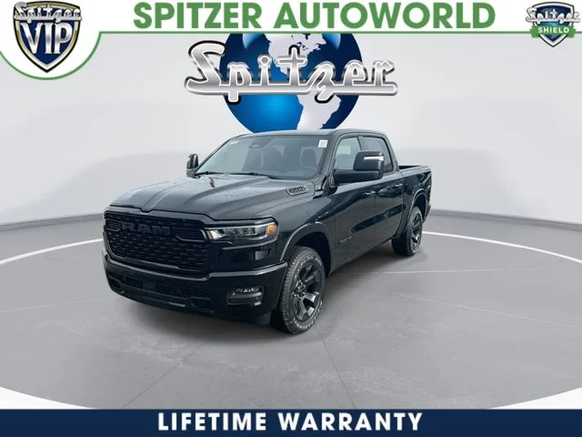 New 2026 Diamond Black Crystal Pearl-Coat Exterior Paint RAM Big Horn/Lone Star image 4
