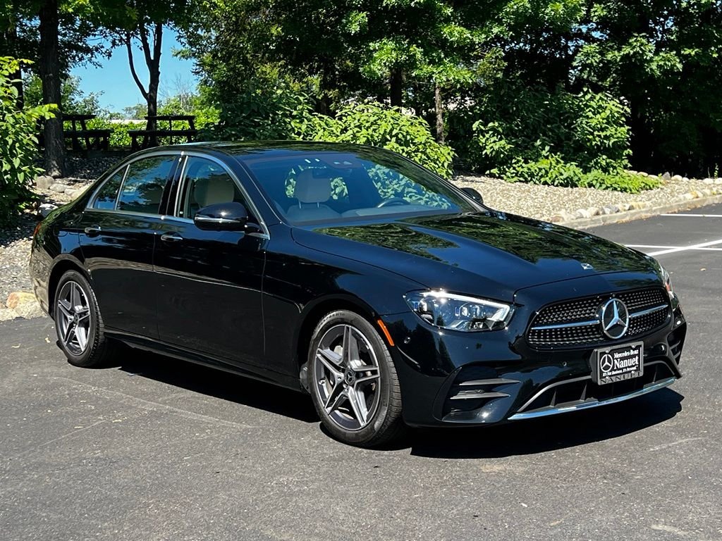 Certified Used 2023 Black Mercedes-Benz E 350 image 3