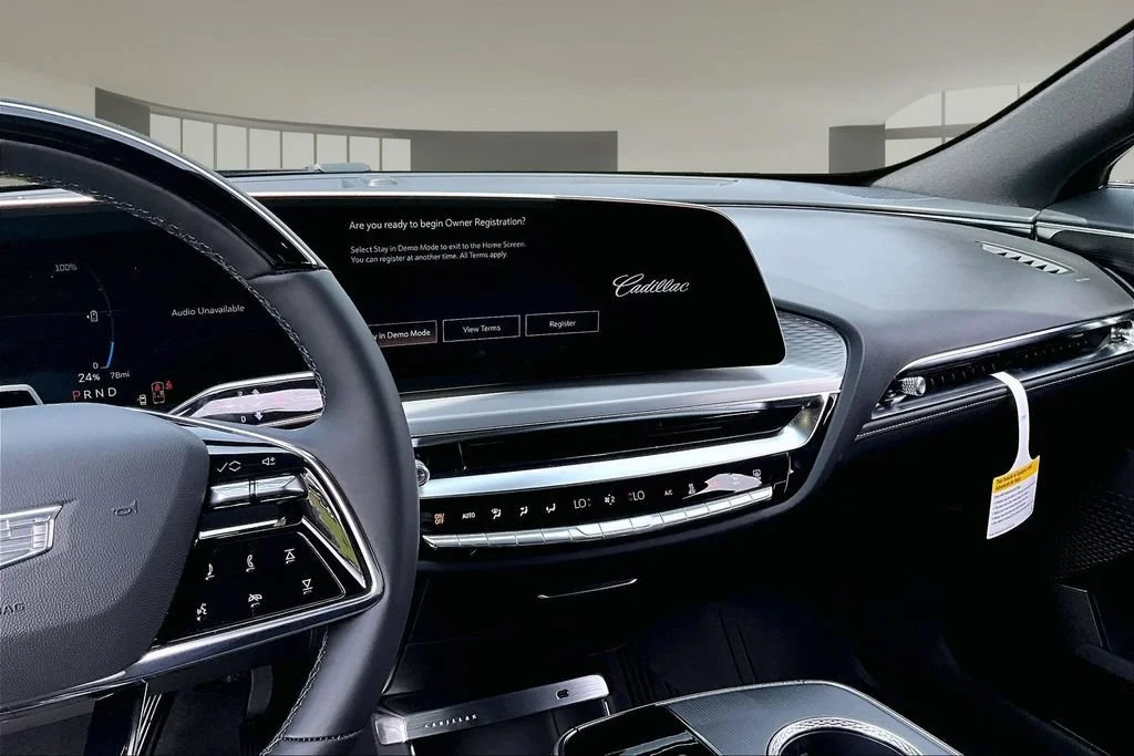 New 2026 Vibrant White Tricoat Cadillac Sport image 7