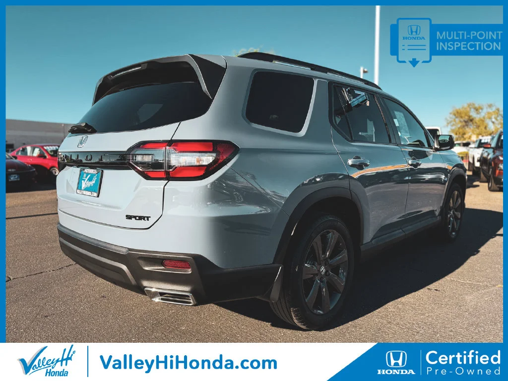 Certified Used 2025 Sonic Gray Pearl Honda AWD Sport image 8