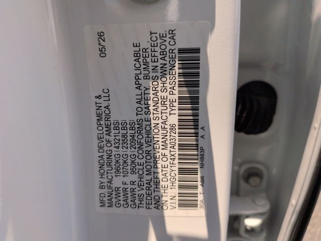 2026 Honda Accord SE - Photo 35