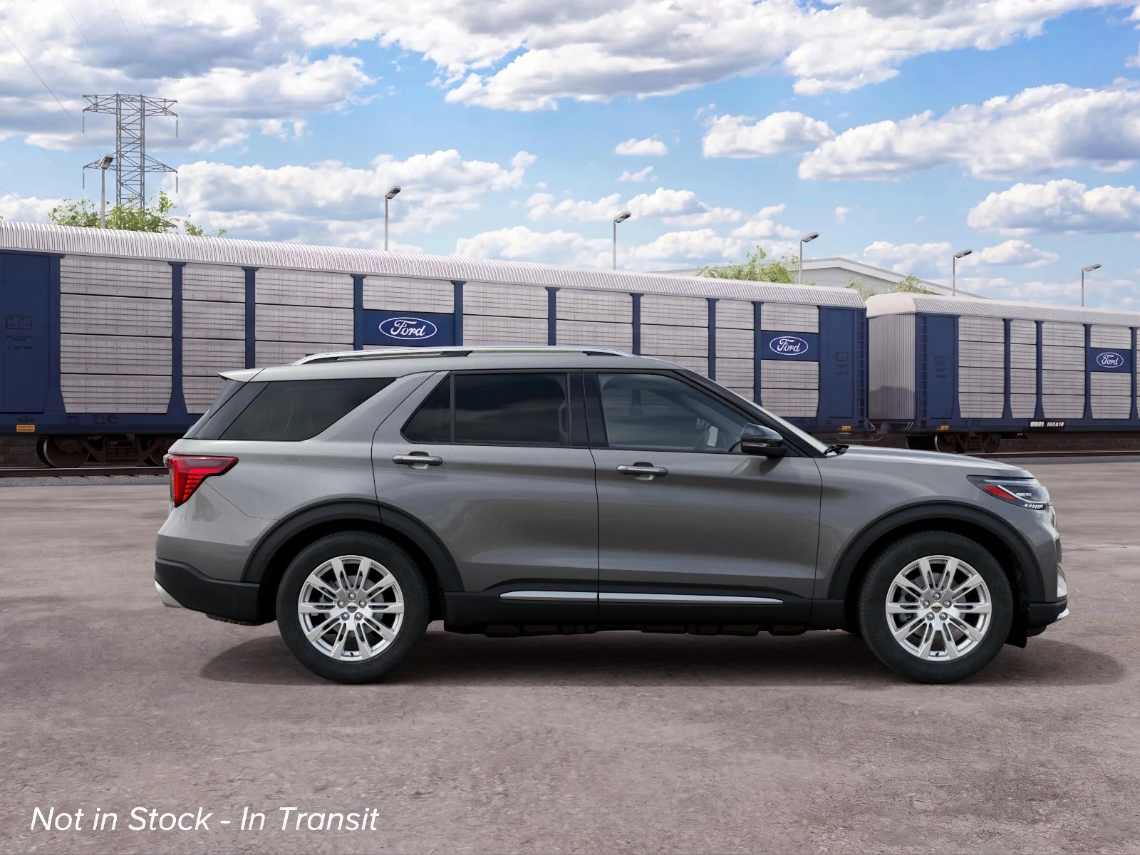 New 2027 Carbonized Gray Metallic Ford Platinum™ image 5