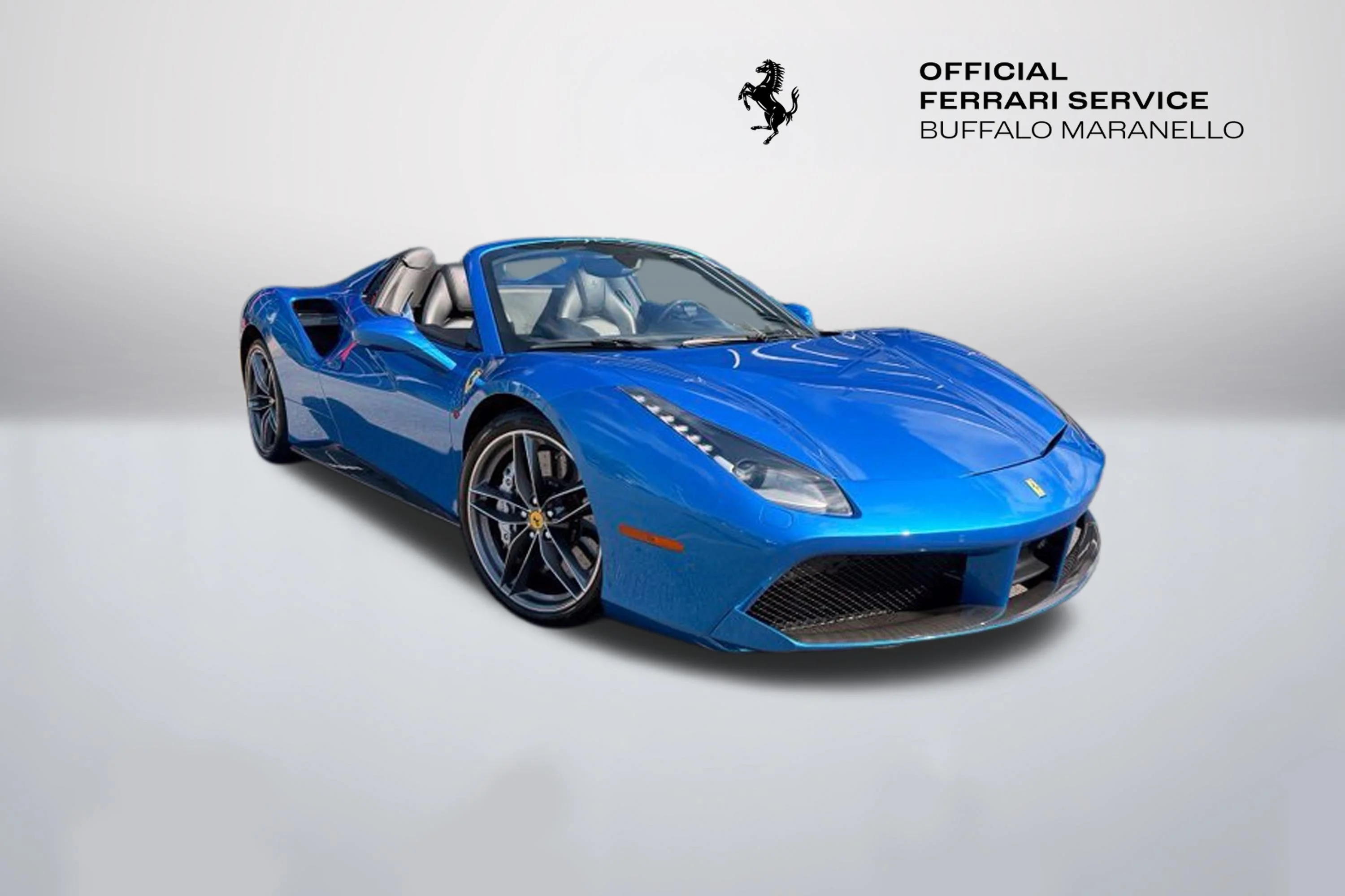 Certified Used 2017 Blu Corsa Ferrari Base image 1