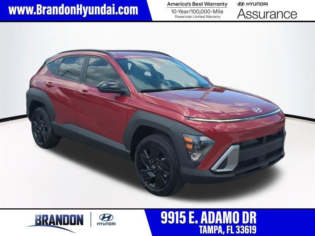 New 2026 Red Hyundai SEL Sport AWD image 1