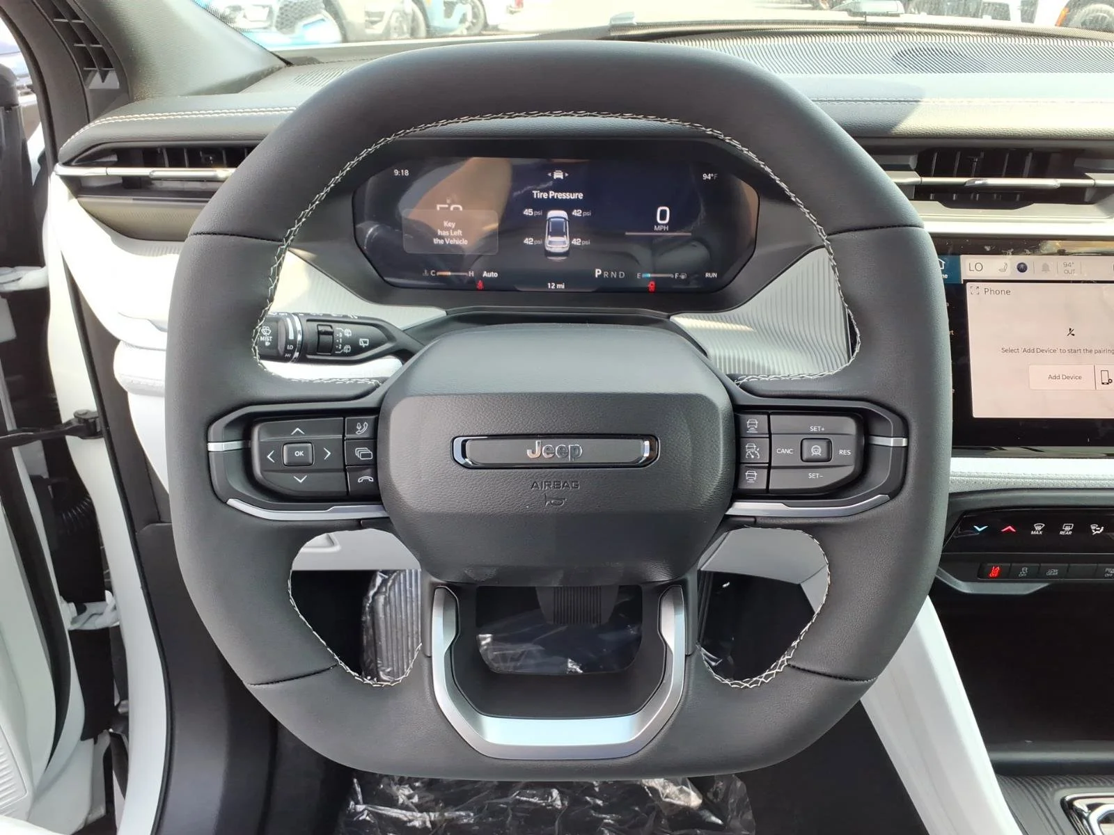 New 2026 Bright White Clearcoat Jeep Laredo image 12