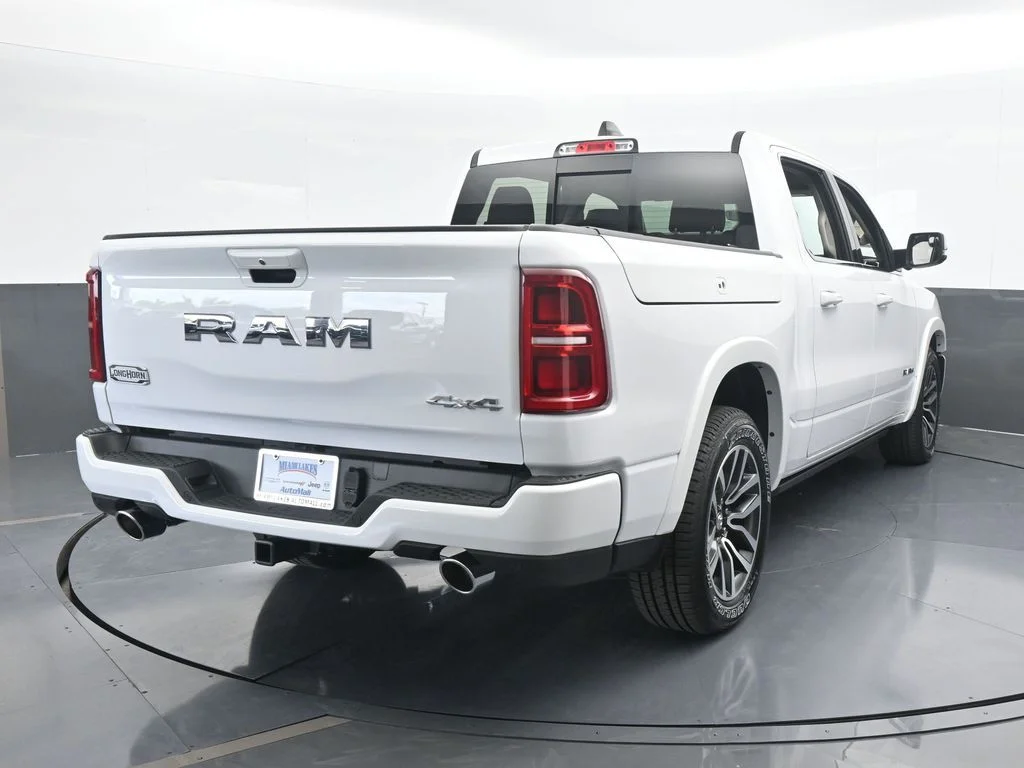 Used 2025 Bright White Clearcoat Ram Limited image 4