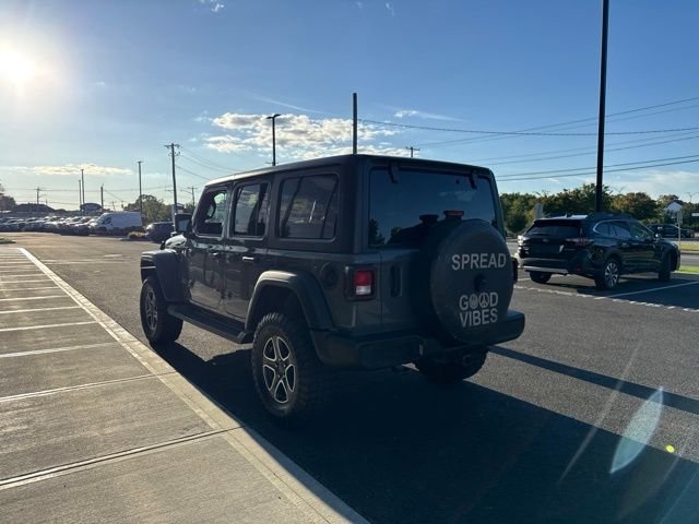 Used 2021 Gray Jeep Unlimited Sport S image 5