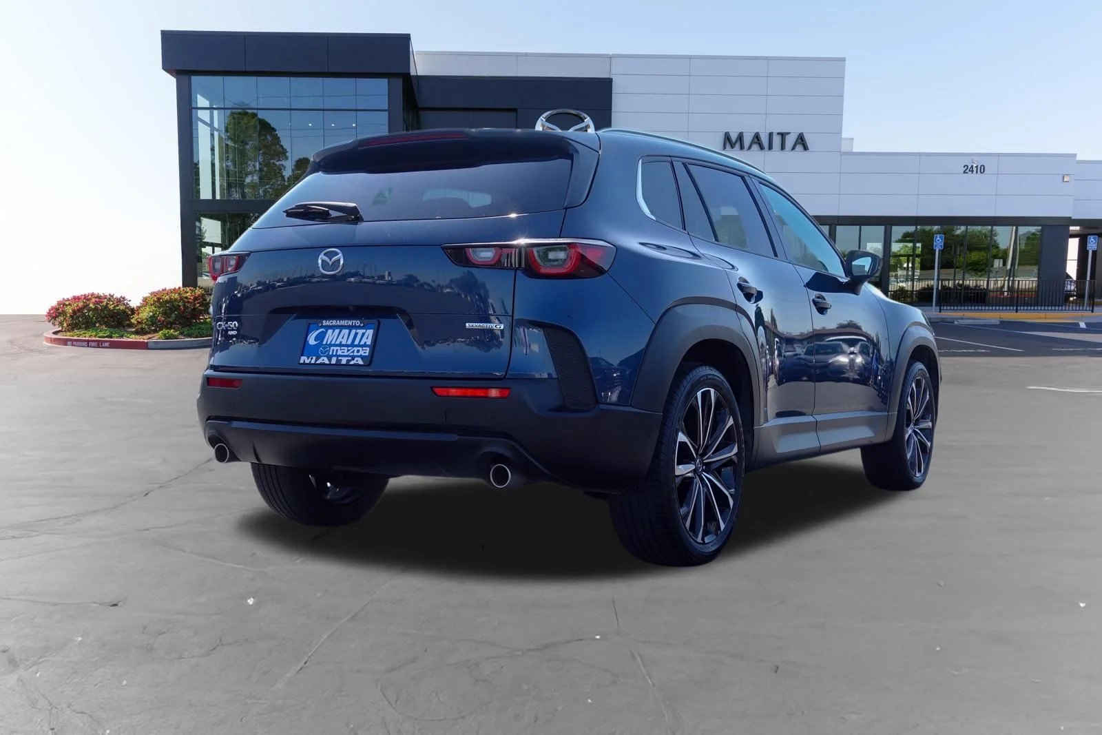 Certified Used 2025 Ingot Blue Metallic Mazda 2.5 S Premium Plus Package image 4
