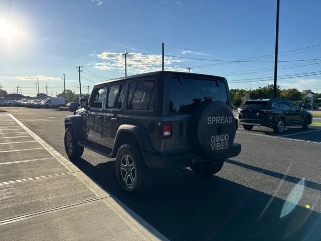 Used 2021 Gray Jeep Unlimited Sport S image 5