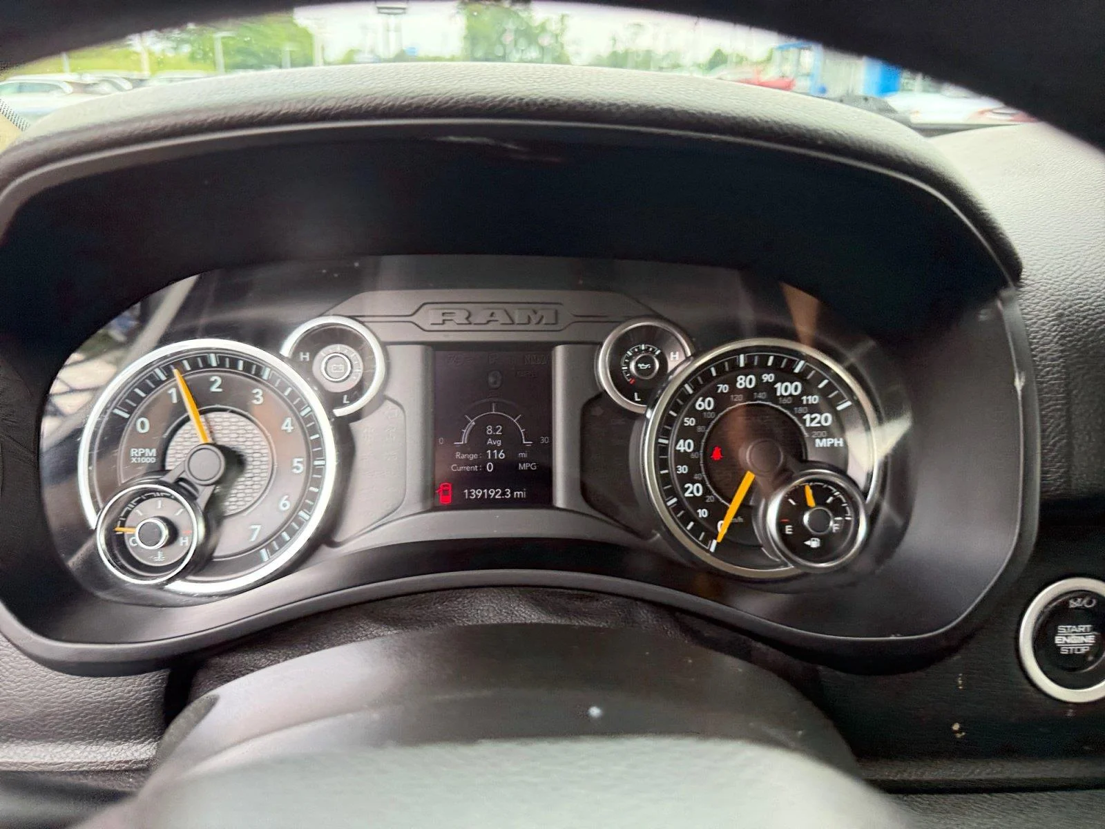 Used 2019 Bright White Clearcoat Ram Big Horn image 14