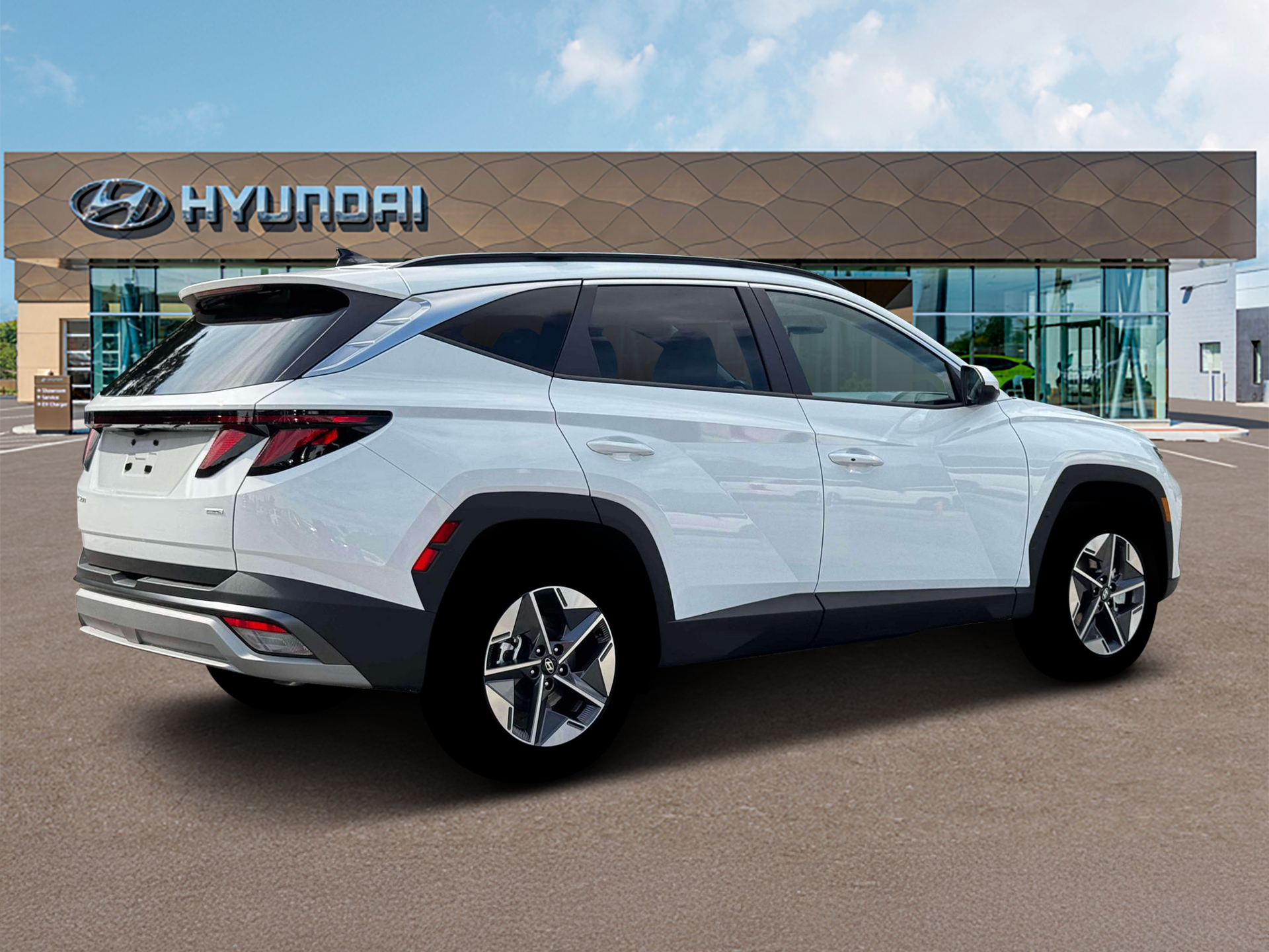 New 2026 White Hyundai SEL AWD image 8