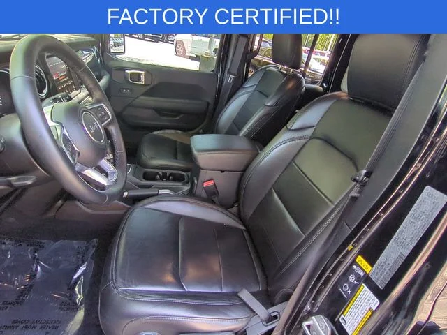 Used 2022 Black Jeep Unlimited Sahara Altitude image 14