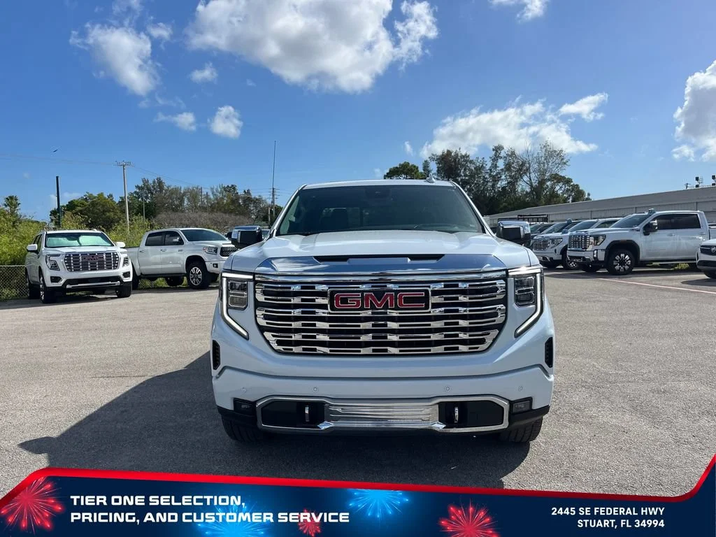 New 2026 Glacier White Tricoat GMC Denali image 3