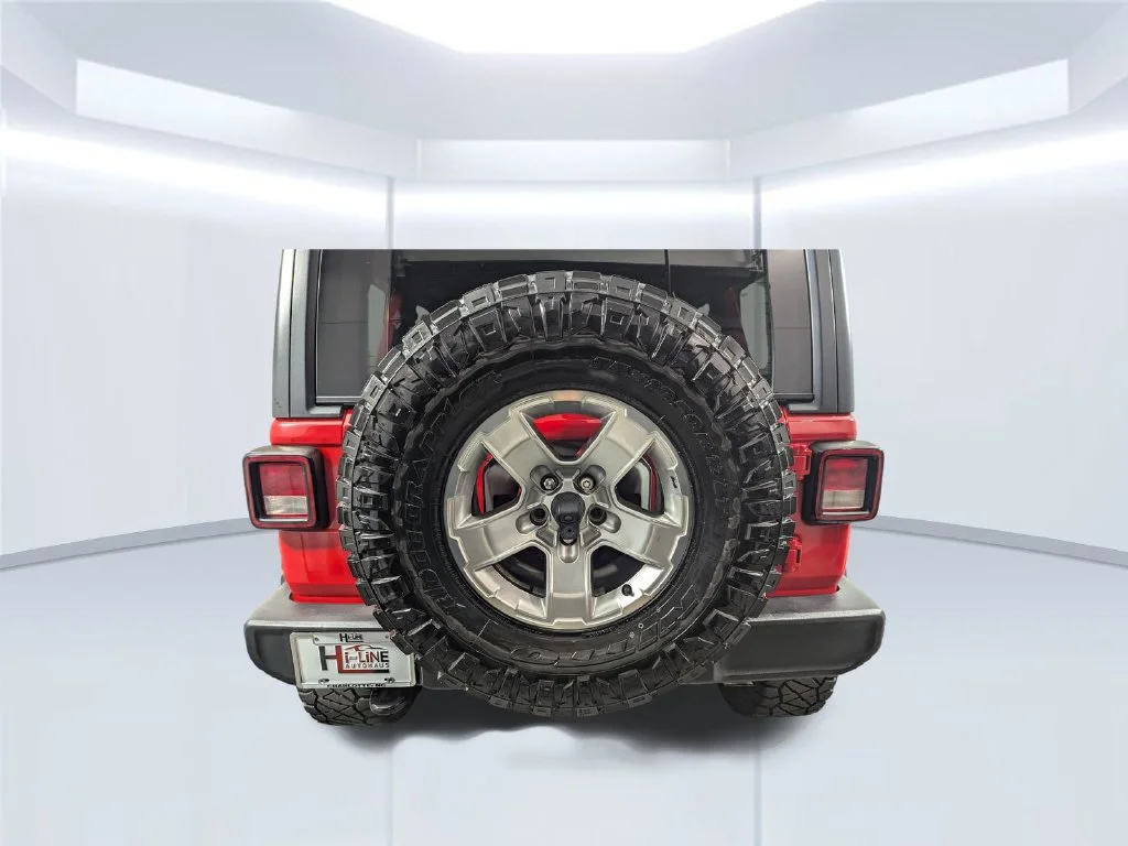 Certified Used 2020 Red Jeep Unlimited Sport S image 59