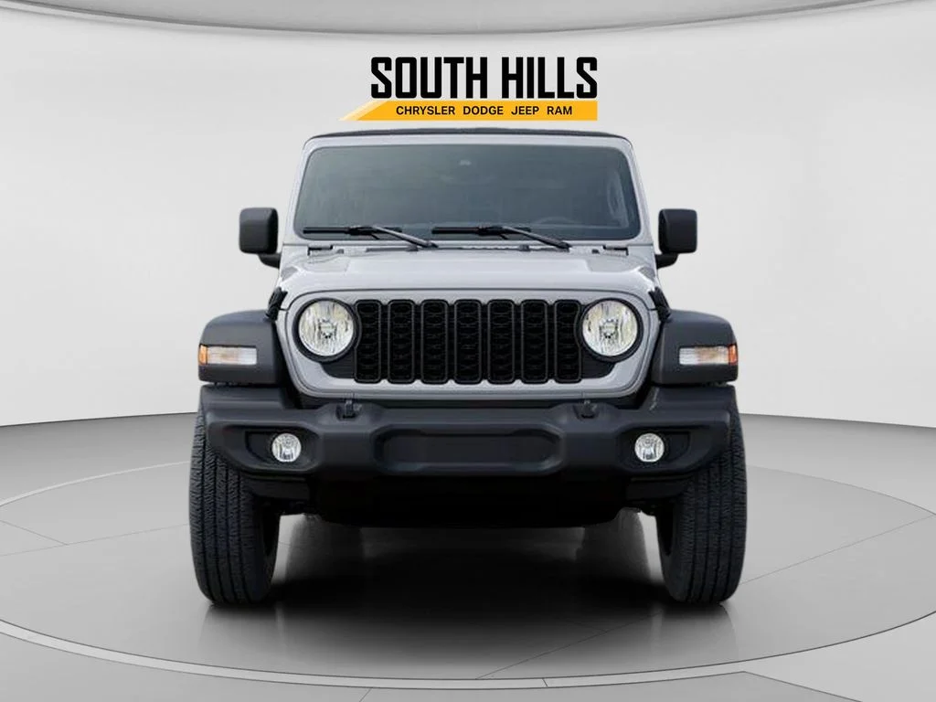 New 2026 Bright White Clear-Coat Exterior Paint Jeep Sport image 6