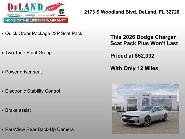New 2026 Triple Nickel Exterior Paint Dodge R/T Scat Pack image 6