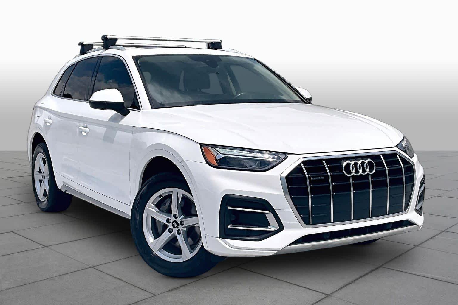 Used 2022 Glacier White Metallic Audi Premium image 3