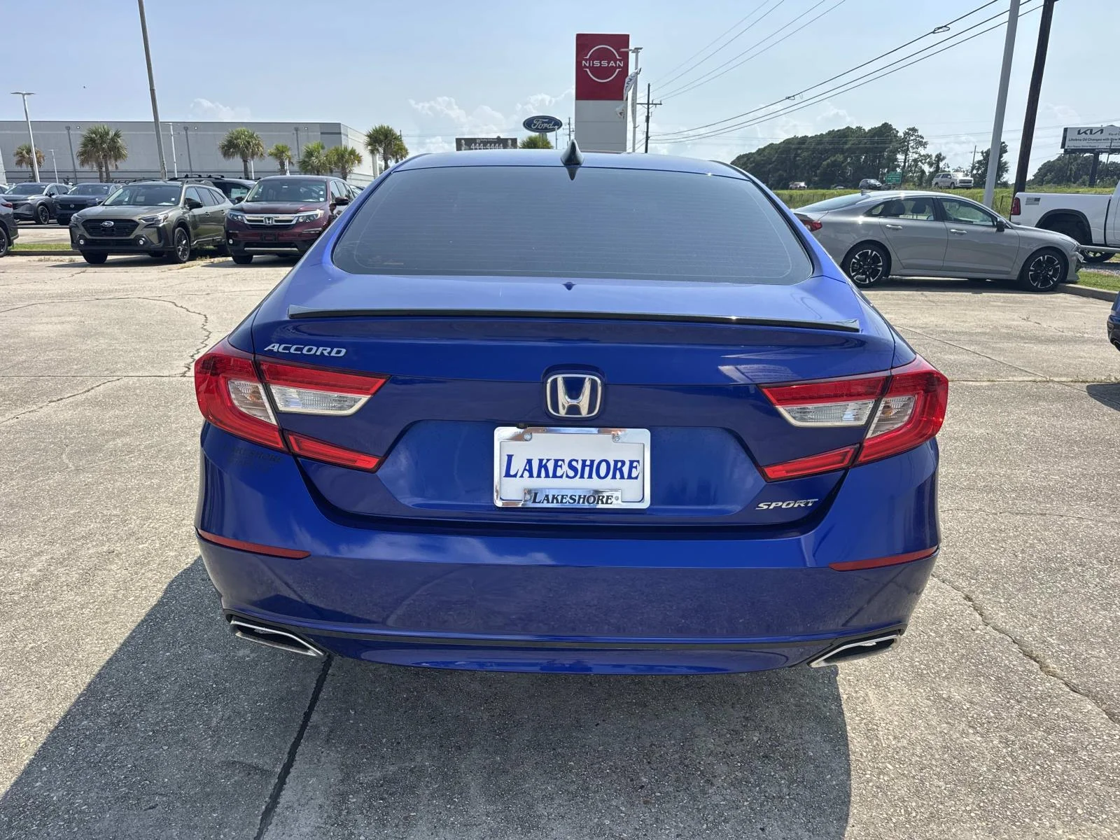Used 2021 Blue Honda Sport 1.5T CVT image 6