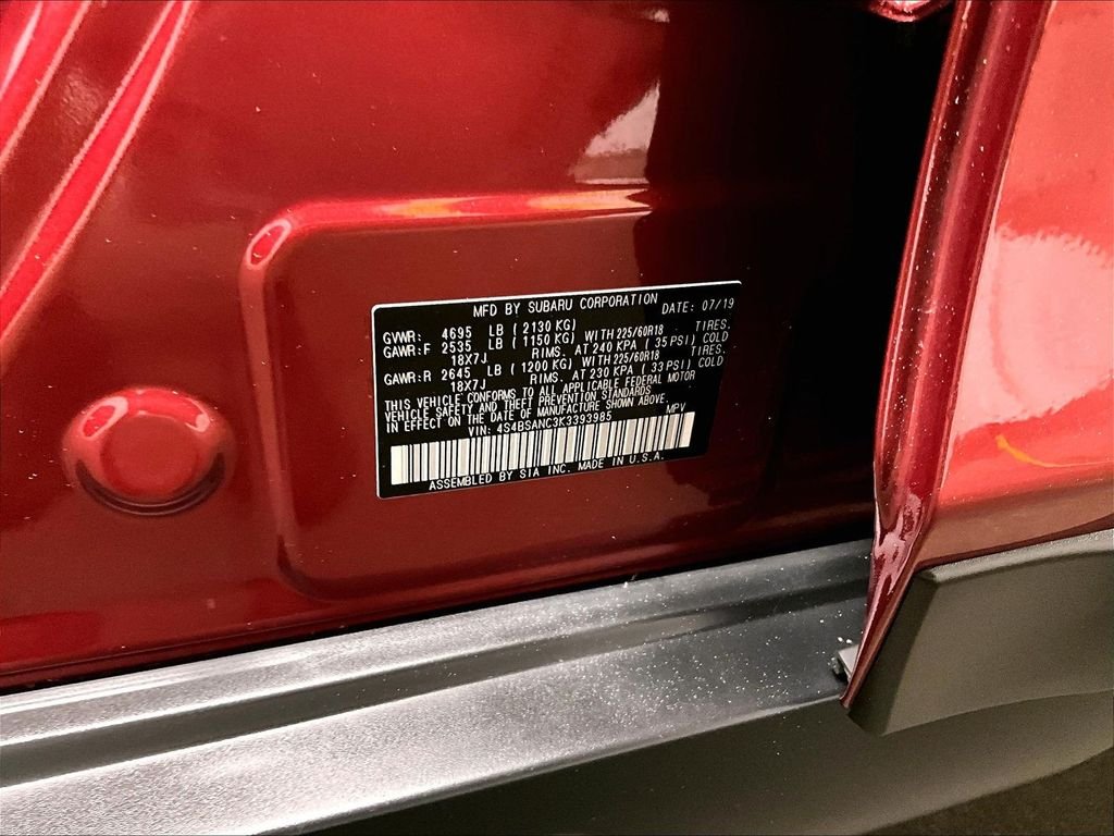 Used 2019 Red Subaru 2.5i image 35