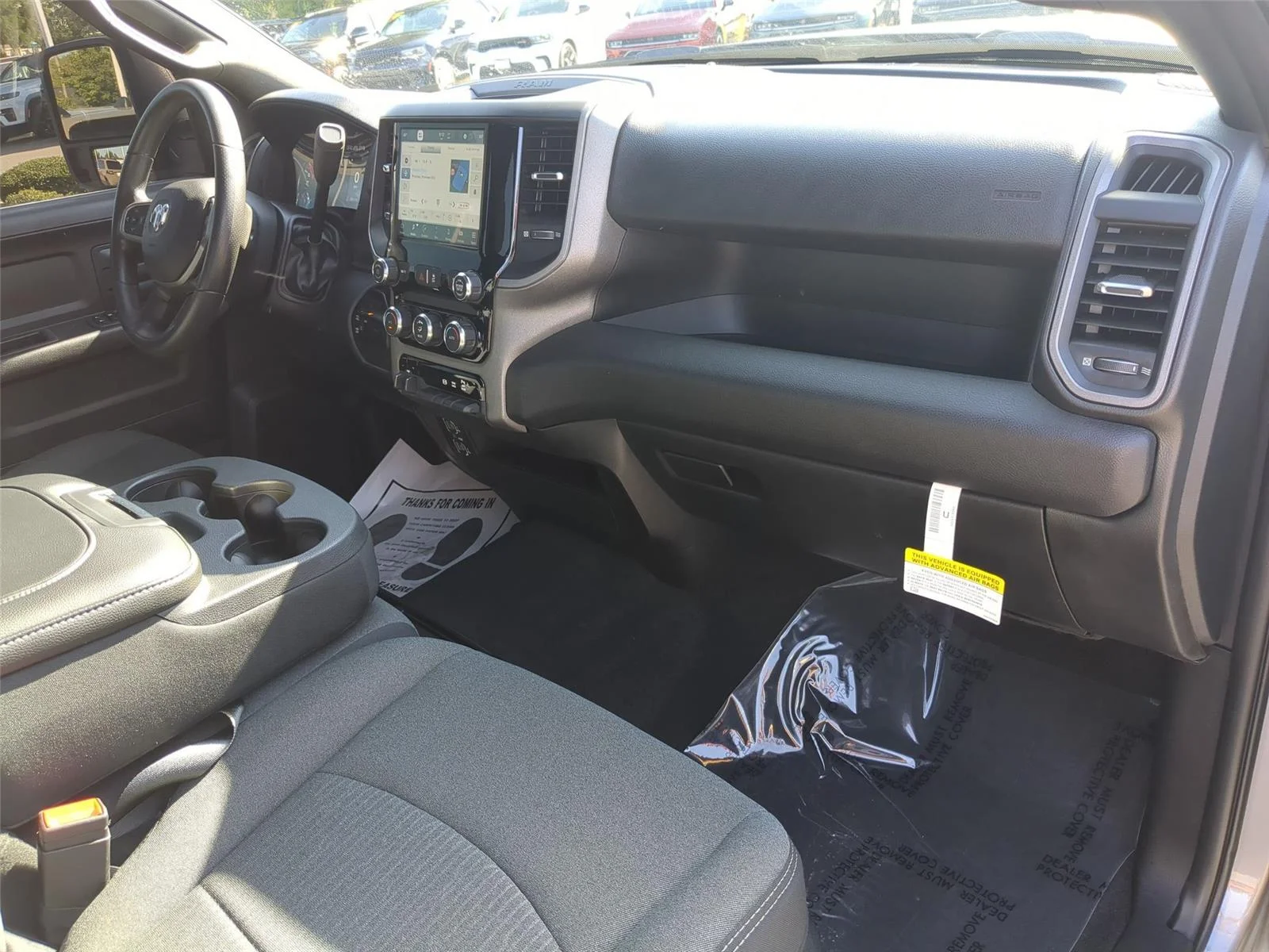 Used 2024 Billet Silver Metallic Clearcoat Ram Tradesman image 34