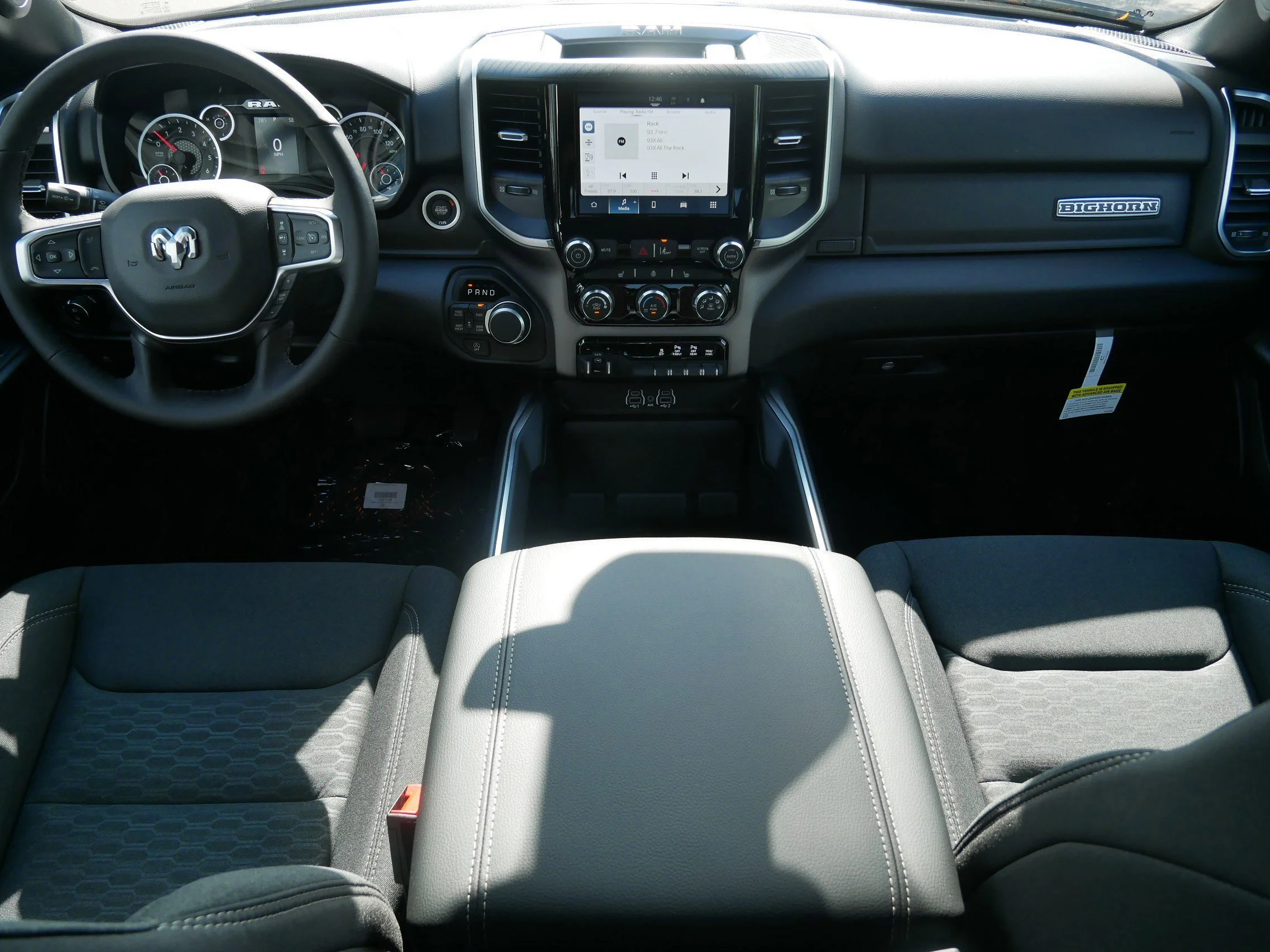 New 2026 Diamond Black Crystal Pearlcoat RAM Big Horn image 11