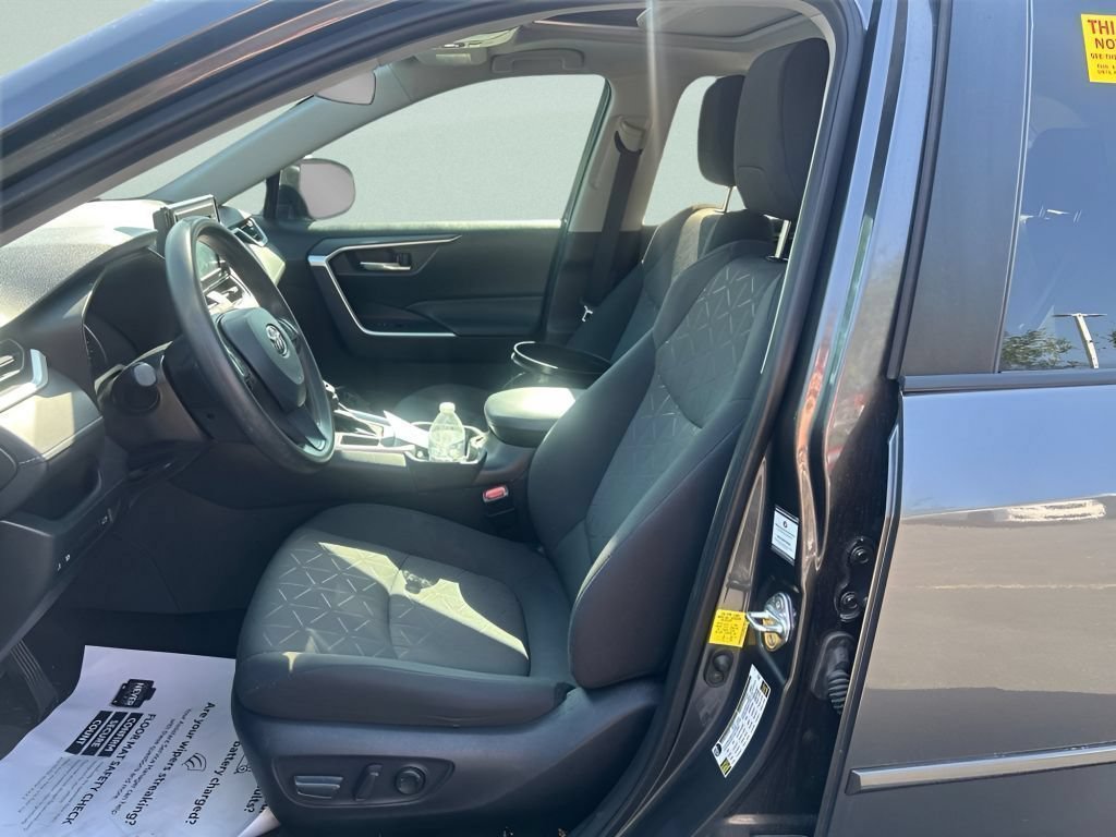 Used 2021 Magnetic Gray Metallic Toyota XLE image 19