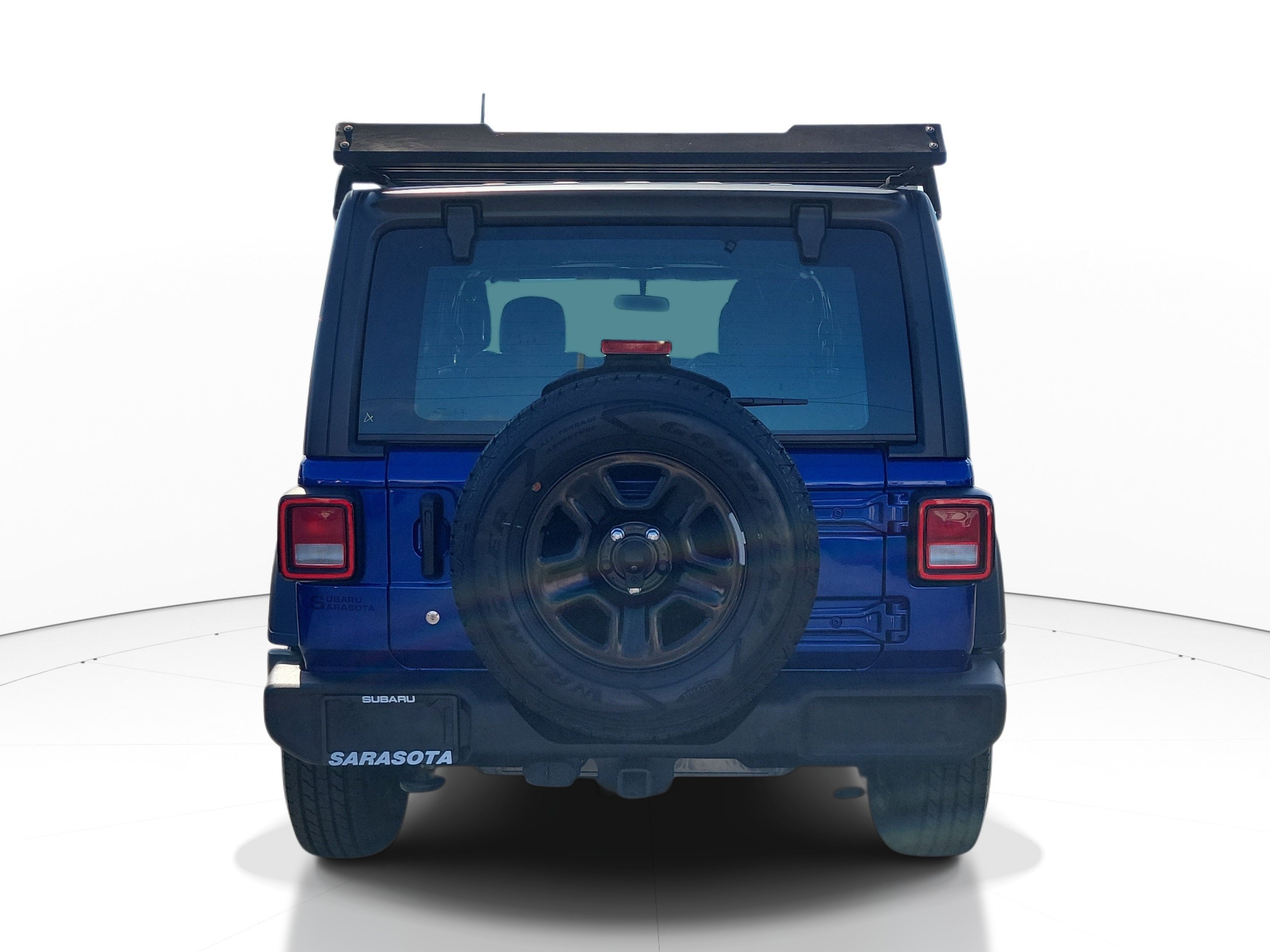 Used 2018 Ocean Blue Metallic Clearcoat Jeep Sport image 4