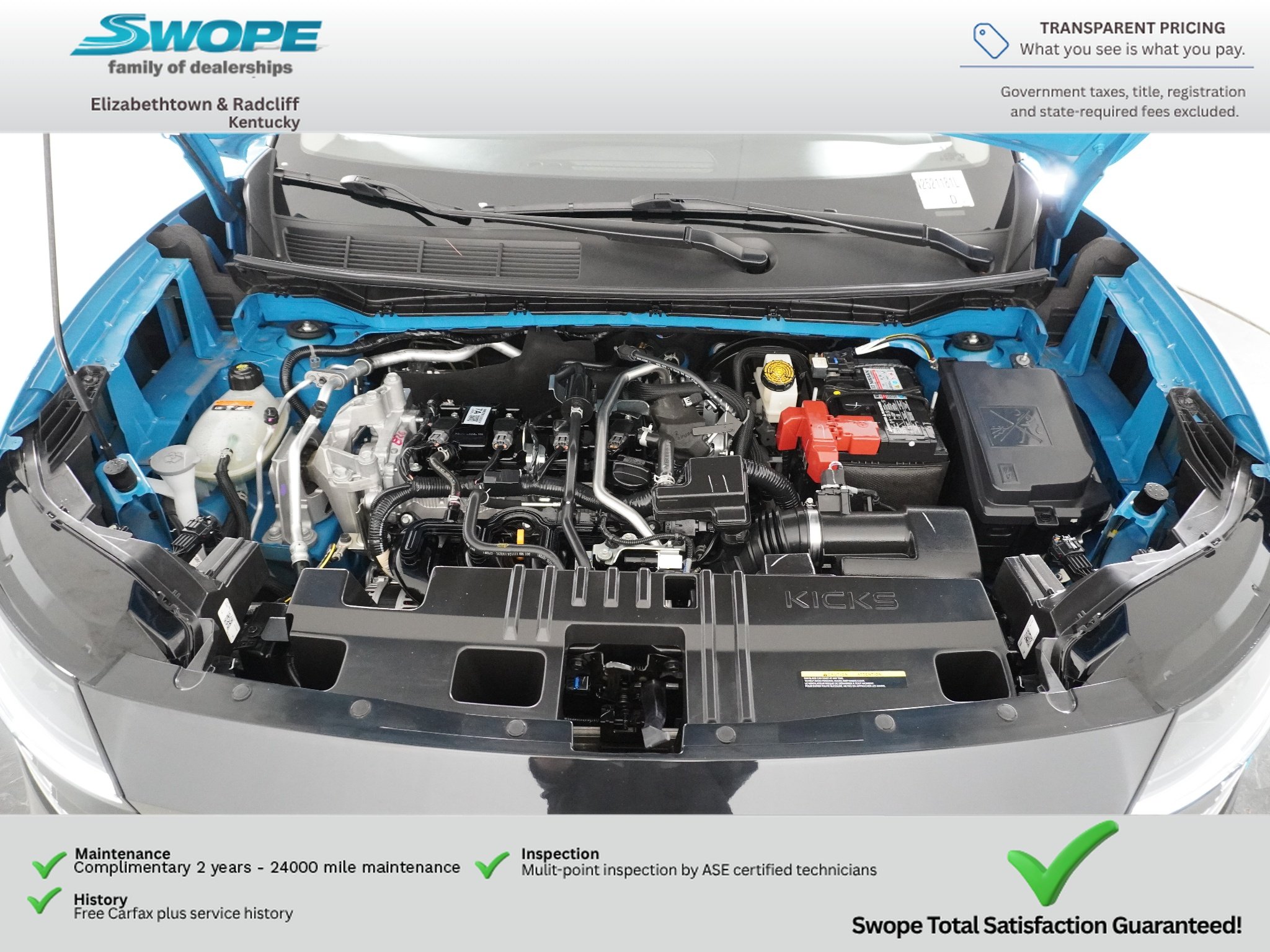 Used 2025 Arctic Ice Blue Metallic/Super Black Nissan SR image 27