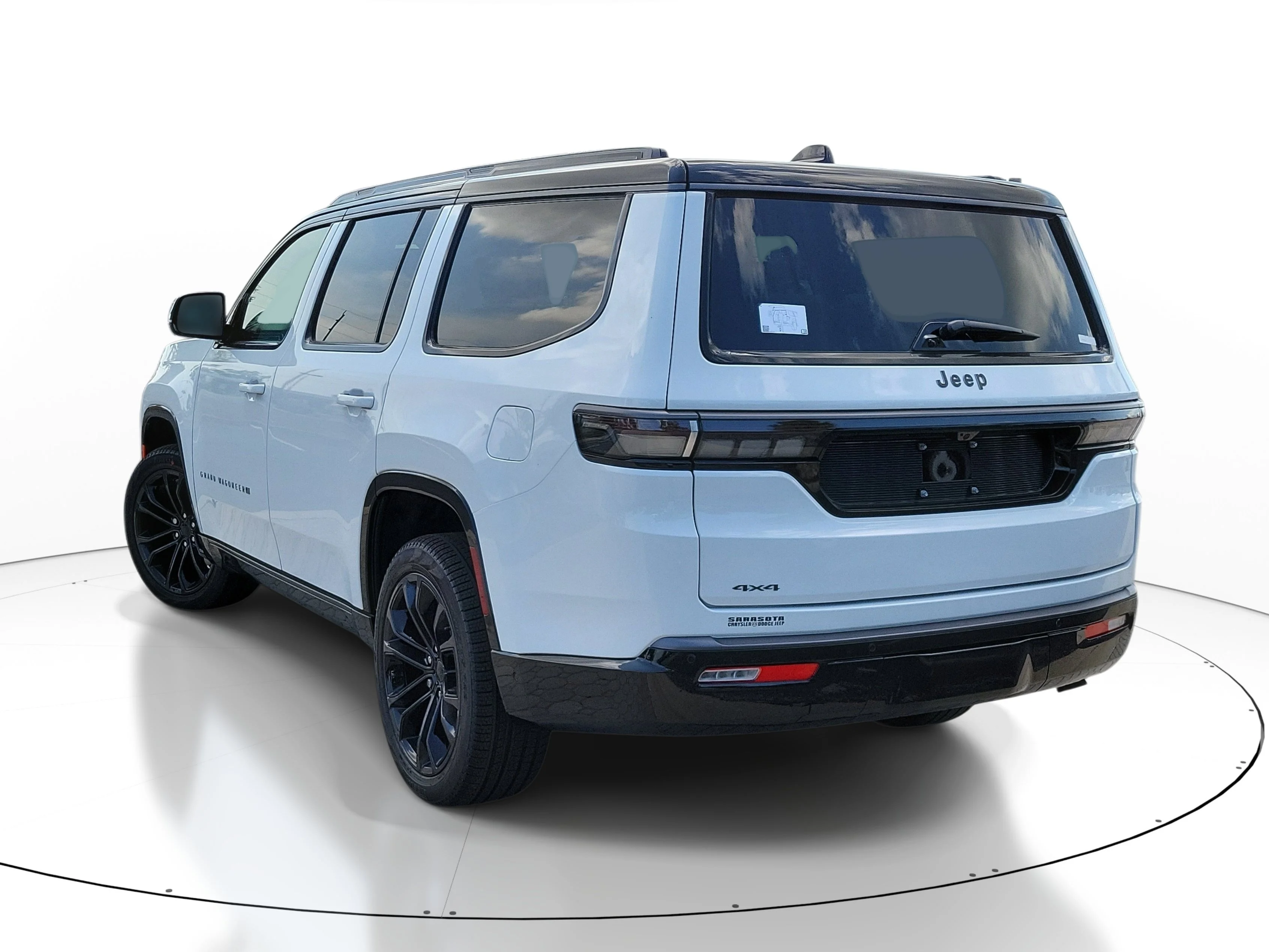 New 2026 Bright White Clearcoat Jeep Summit Obsidian image 4