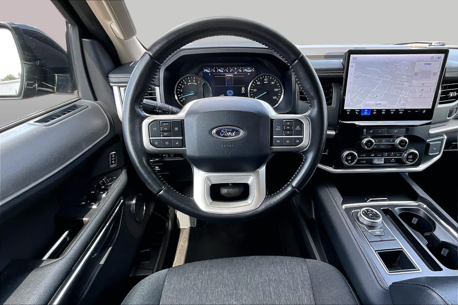 Used 2024 Agate Black Metallic Ford XLT image 6