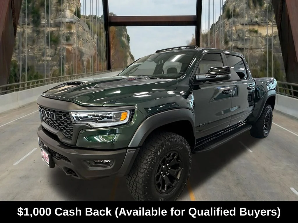 New 2026 Serrano-Green Metallic Exterior Paint RAM RHO image 3