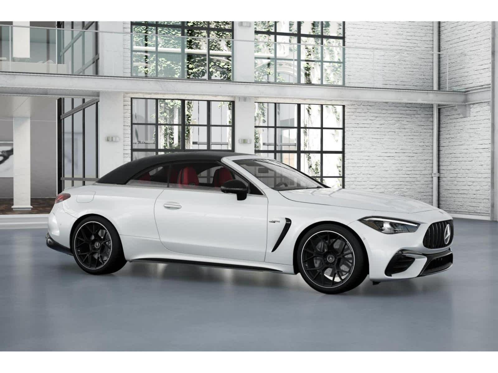 New 2026 MANUFAKTUR Moonlight White Metallic Mercedes-Benz AMG® CLE 53 4MATIC+ Cabriolet image 13