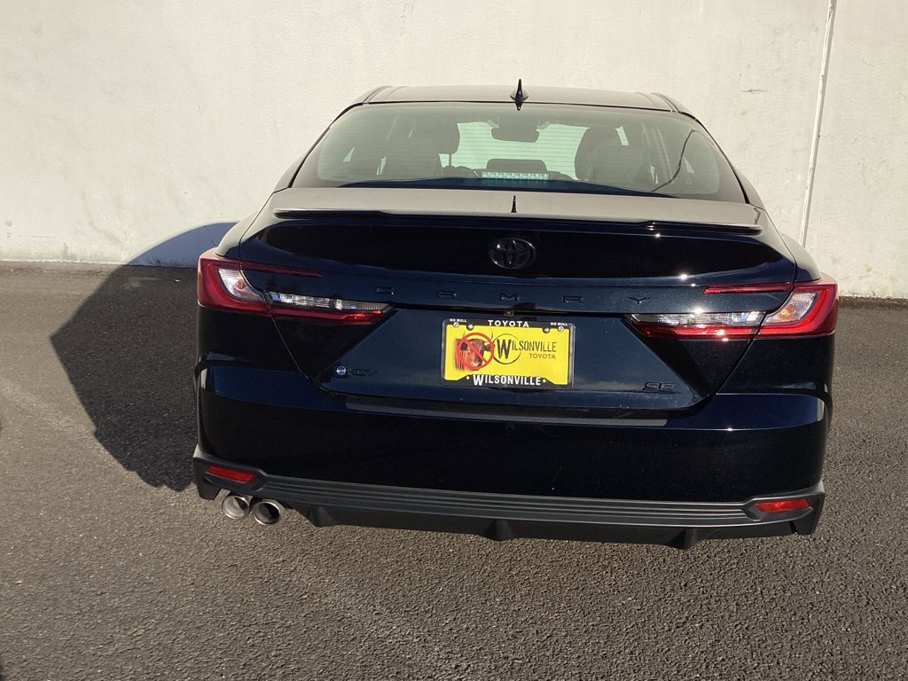 Certified Used 2025 Black Toyota SE image 21