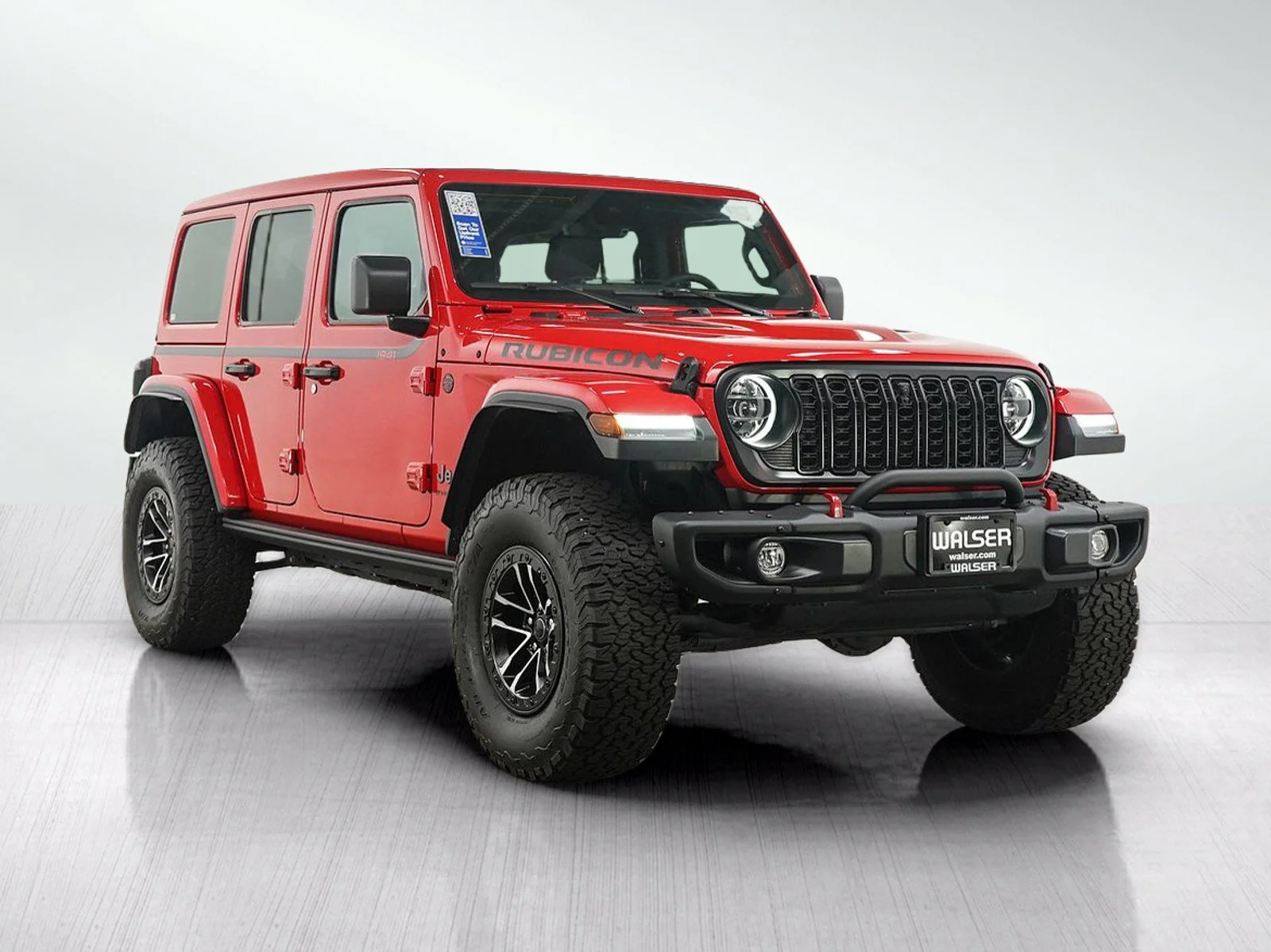Used 2025 Firecracker Red Clearcoat Jeep Rubicon image 7