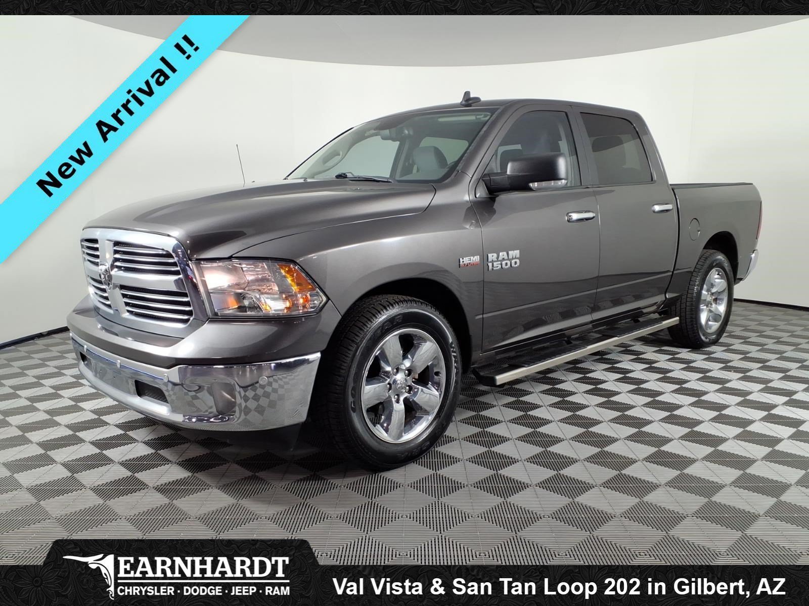 Certified Used 2018 Granite Crystal Metallic Clearcoat Ram Big Horn image 1