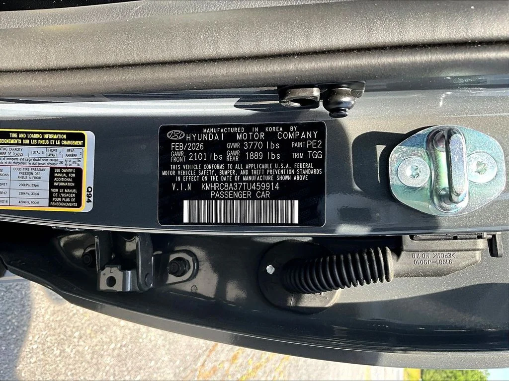New 2026 Gray Hyundai SEL image 8