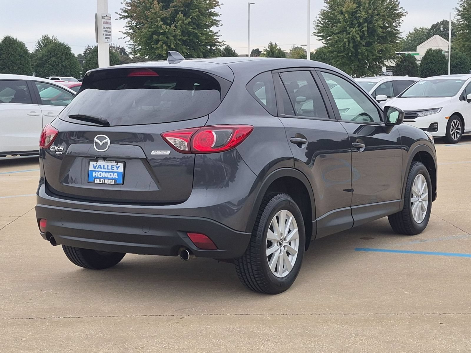 Used 2014 Meteor Gray Mica Mazda Touring AWD image 6