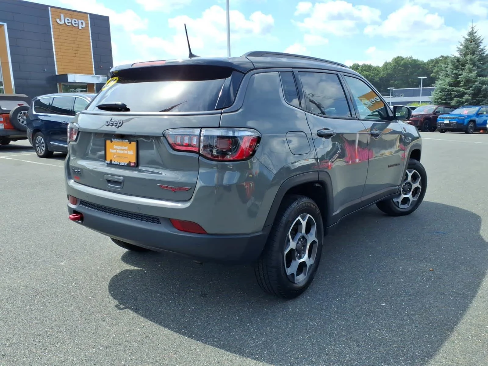 Certified Used 2022 Sting-Gray Clearcoat Jeep Trailhawk image 7